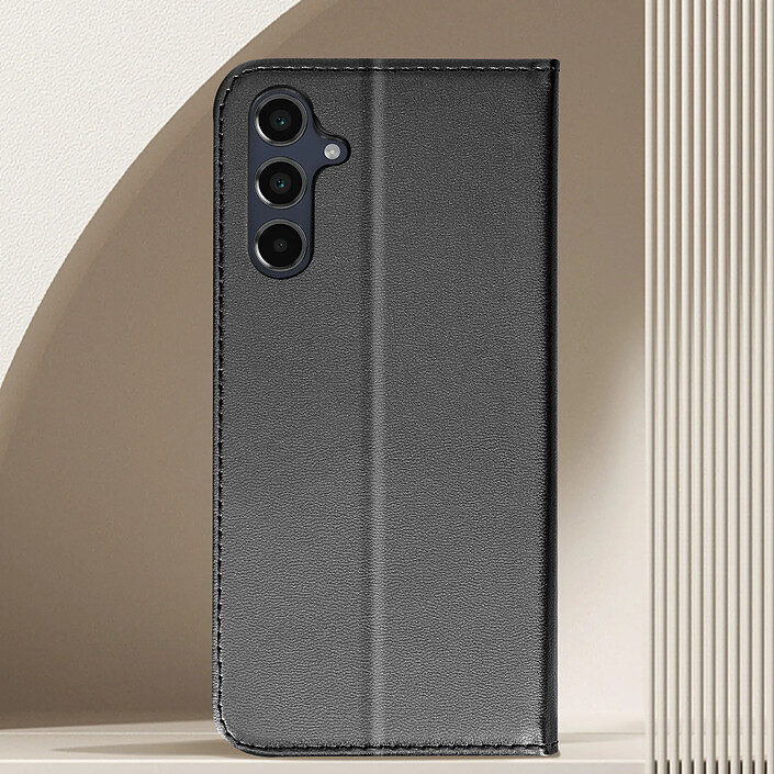 Acheter Avizar Étui pour Samsung Galaxy A16 Clapet Porte-carte Magnétique Noir