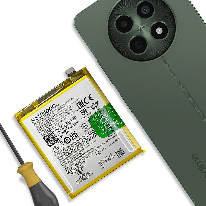 Avis Clappio Batterie pour Realme 12 Pro 5G et 12 Pro Plus 5000mAh modèle BLPA35