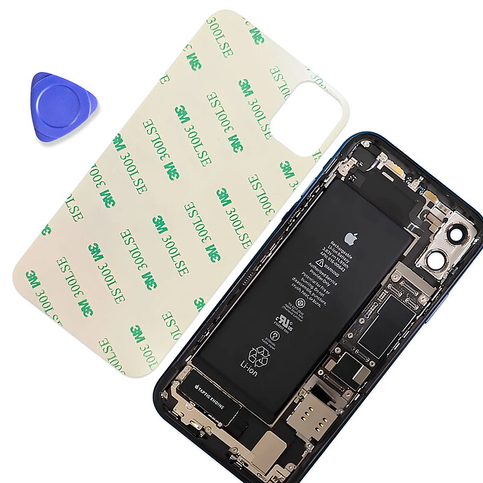 Avis Clappio Adhésif Vitre arrière 3M pour iPhone 11 Forte adhérence Transparent