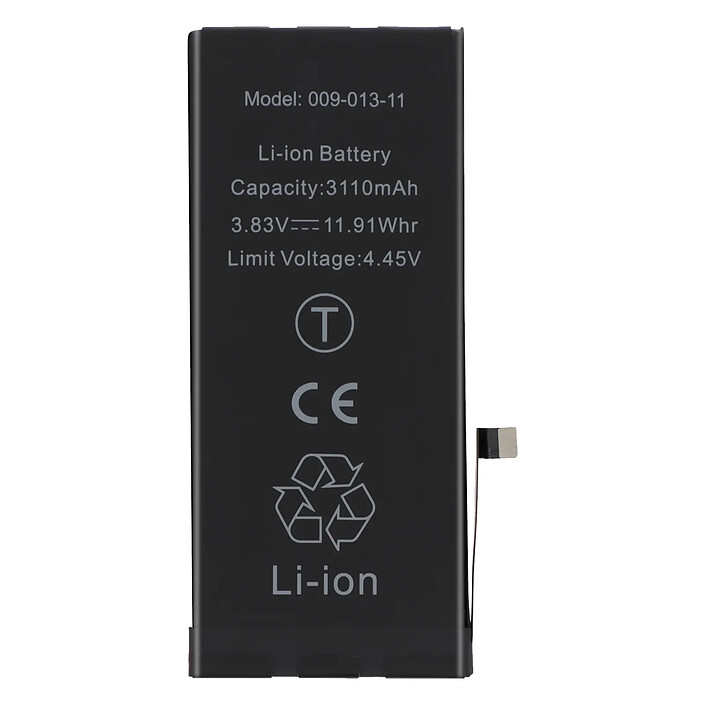 Clappio Batterie interne pour Apple iPhone 11 3110mAh Puce TI intégré