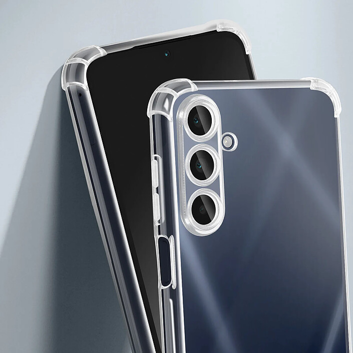 Acheter Avizar Coque pour Samsung Galaxy A16 Antichoc Flexible Coins renforcés Transparent
