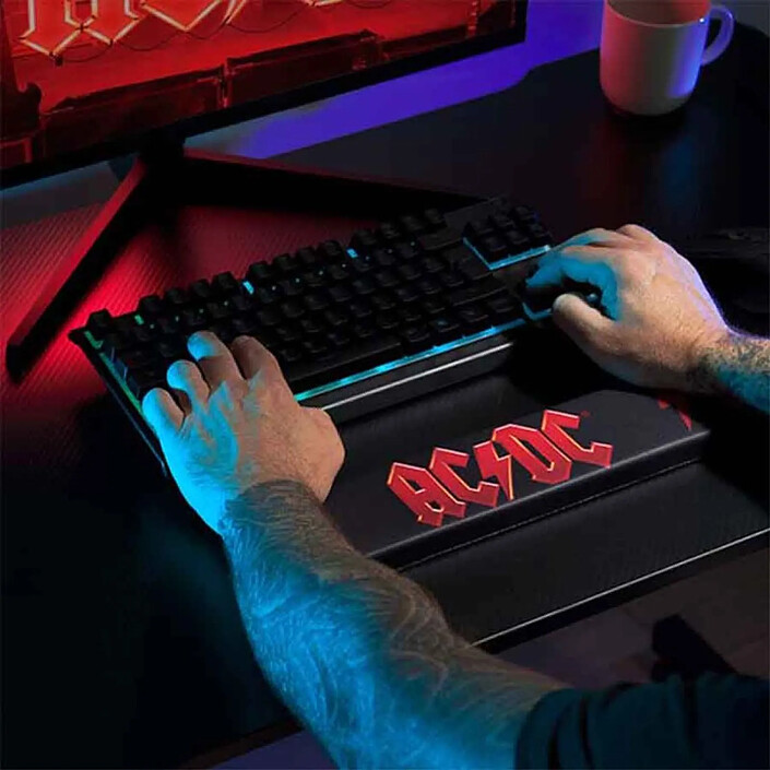 AC/DC - Repose poignet AC/DC pour clavier pas cher