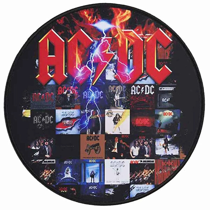 AC/DC Tapis de souris gaming 30 cm