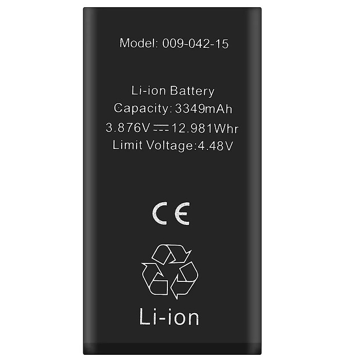 Clappio Batterie interne pour Apple iPhone 15 3349mAh Puce TI intégré