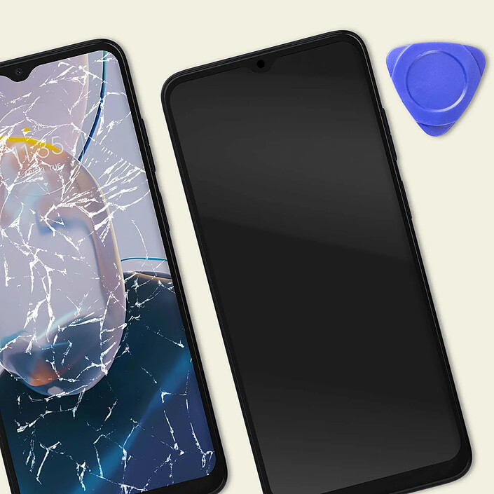 Acheter Clappio Écran LCD + Vitre Tactile pour Motorola Moto E22 avec Châssis