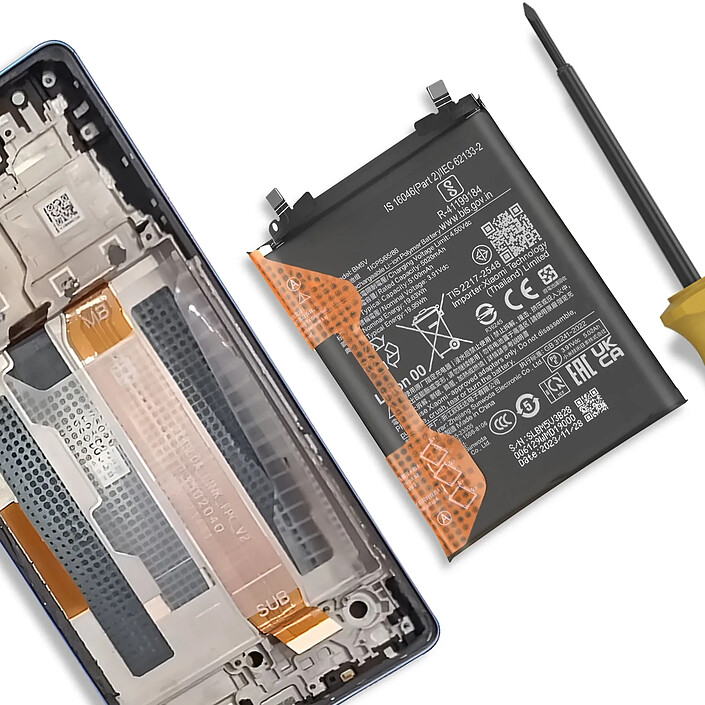 Avis Clappio Batterie pour Xiaomi Redmi Note 13 Pro et Poco X6 5000mAh modèle BM5V