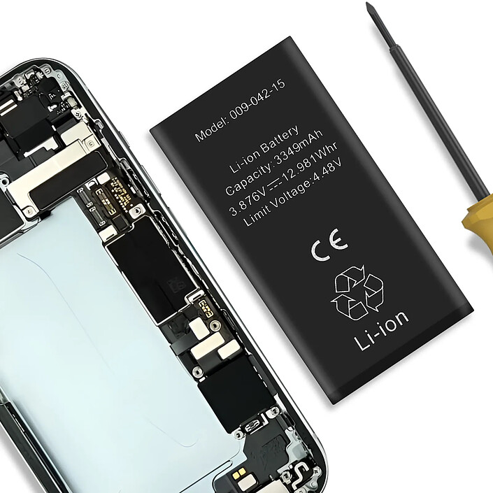 Avis Clappio Batterie interne pour Apple iPhone 15 3349mAh Puce TI intégré