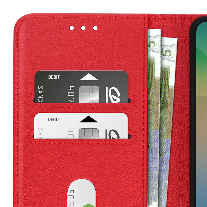 Avizar Étui pour Samsung Galaxy A06 Clapet Portefeuille et Support Vidéo pas cher