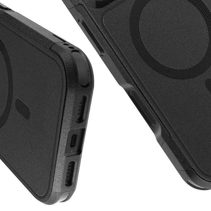 Acheter 4smarts Coque MagSafe pour iPhone 16 Pro Antichoc avec Bords Surélevés Noir