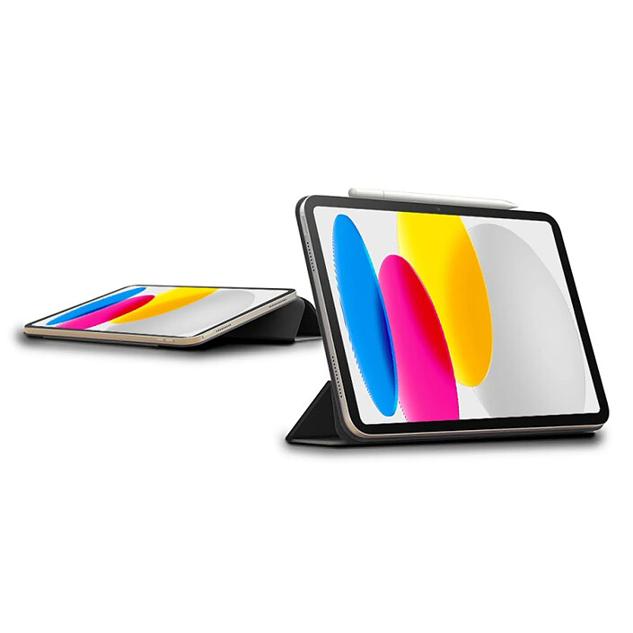 Avis Evetane Etui iPad Fixation Magnétique Noir pour iPad 10e Génération (2022) 10.9' et iPad A16 (2025) 11'