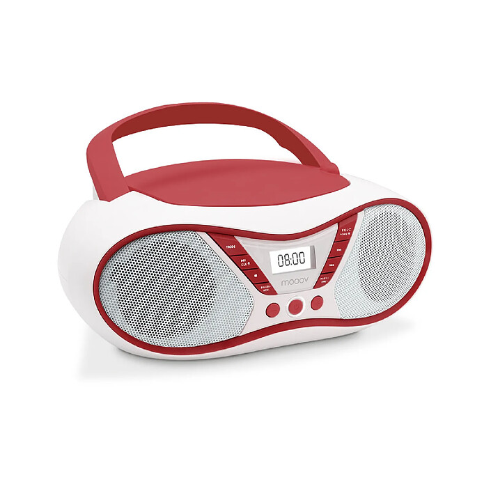 Mooov 477411 - Lecteur CD Cherry avec radio FM et port USB