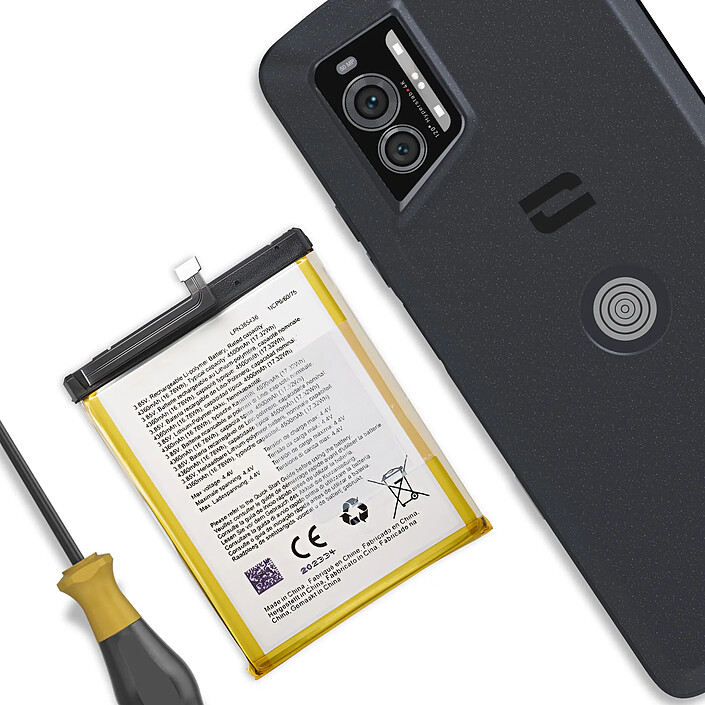 Avis Clappio Batterie interne pour Crosscall Stellar X5 4500mAh modèle LPN385436