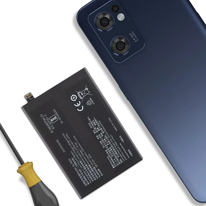 Avis Clappio Batterie interne pour Oppo Find X5 Lite 2250mAh modèle BLP855