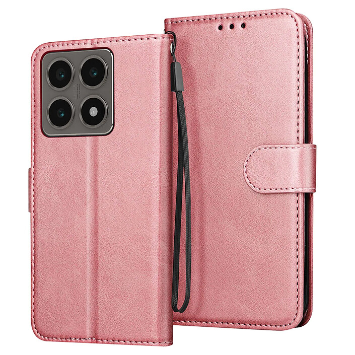 Avizar Étui pour Xiaomi 14T Clapet Portefeuille et Support Vidéo Stable