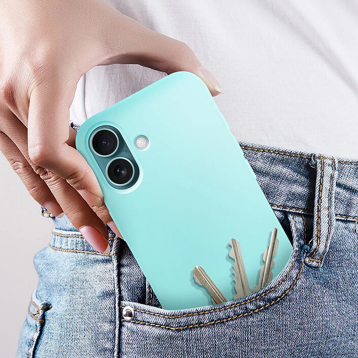 Acheter Avizar Coque pour iPhone 16 Série Fast Cover en Silicone Antidérapant