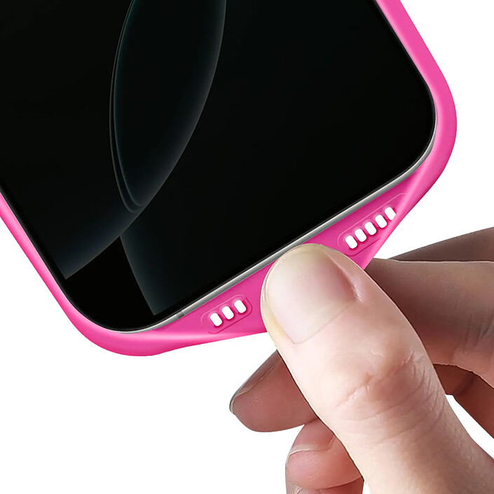 Avizar Coque pour iPhone 16 Pro Semi-rigide Soft-touch Anti-traces pas cher