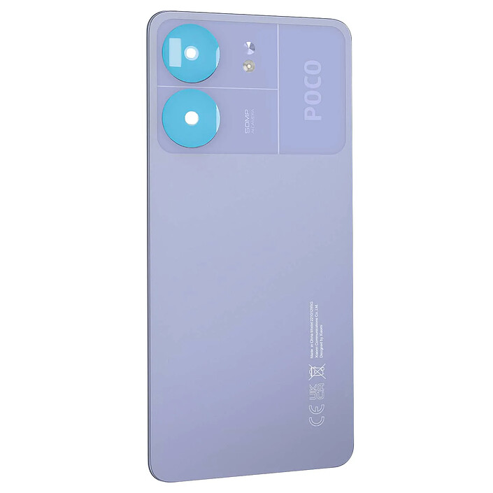 Avis Clappio Cache Batterie de remplacement pour Xiaomi Poco C65 Violet
