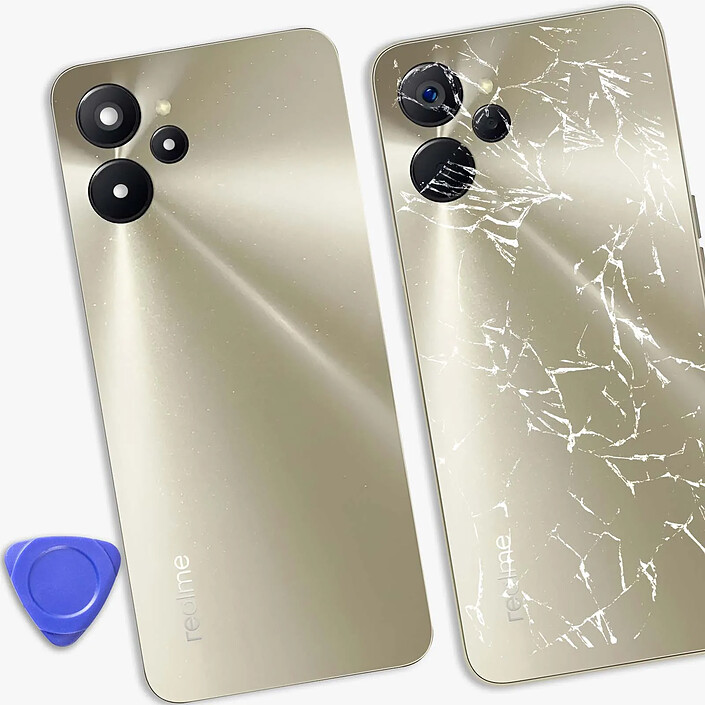 Acheter Clappio Vitre arrière de remplacement pour Realme 9i 5G