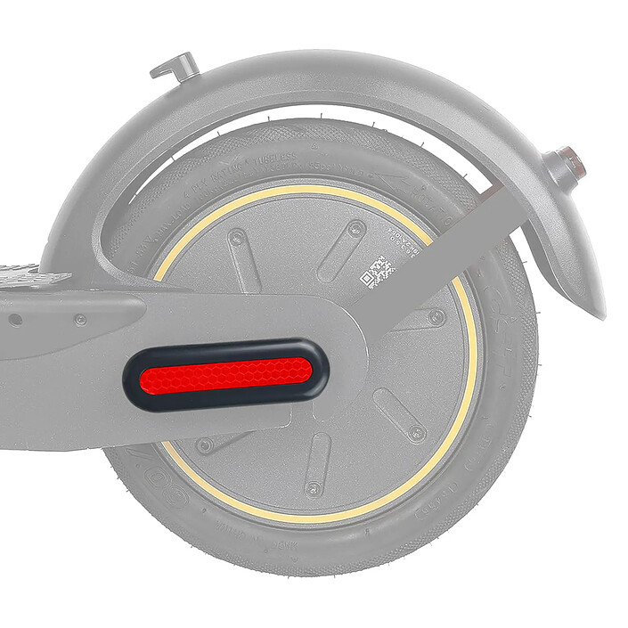 Acheter Ninebot Catadioptres avec Caches Vis pour Ninebot G30 Max Noir