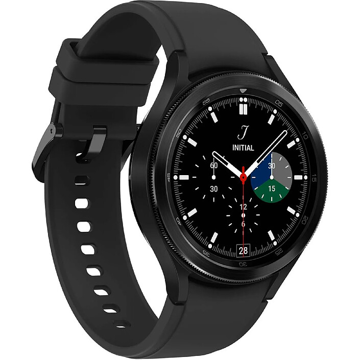 Samsung Galaxy Watch 4 Classic 46 mm GPS Aluminium Noir + Bracelet Noir · Reconditionné