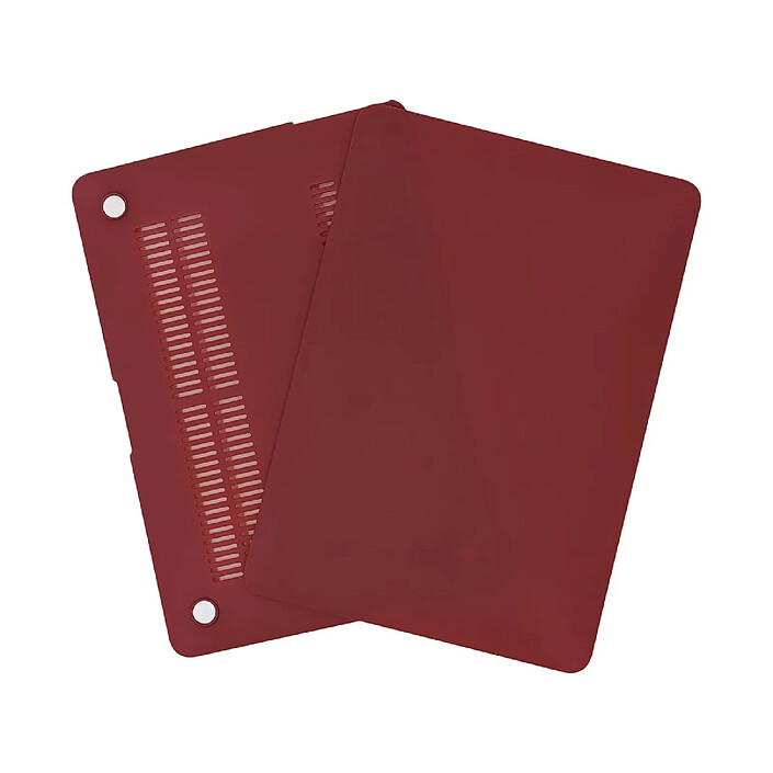 Coque Silicone MacBook Air 13" A1466 Rouge Bordeaux · Reconditionné