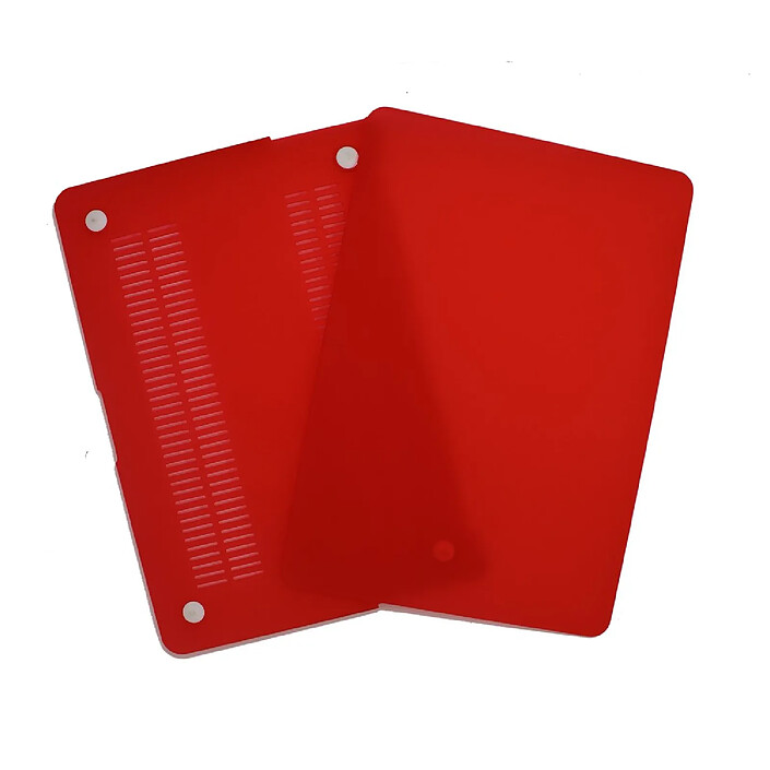 Coque Silicone MacBook Air 13" A1466 Rouge · Reconditionné