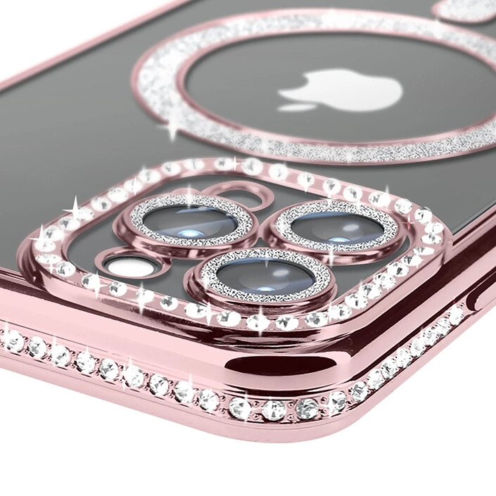 Avis Avizar Coque Diamant pour iPhone 12 Pro Max Protection MagSafe Contour Strass