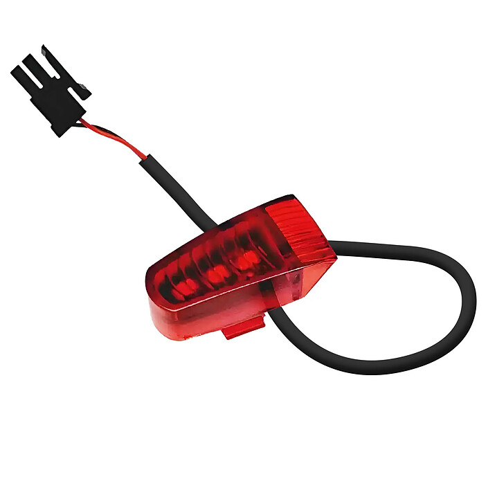 E-Twow Feu arrière pour Trottinette E-Twow Booster SE Noir / Rouge