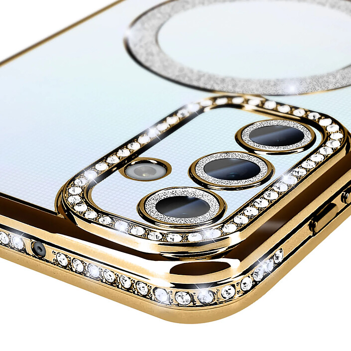 Avis Avizar Coque Diamant pour Samsung Galaxy A25 MagSafe Contour Strass