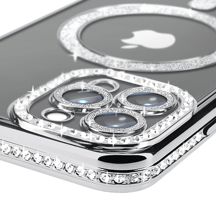 Avis Avizar Coque Diamant pour iPhone 13 Pro Max Protection MagSafe Contour Strass