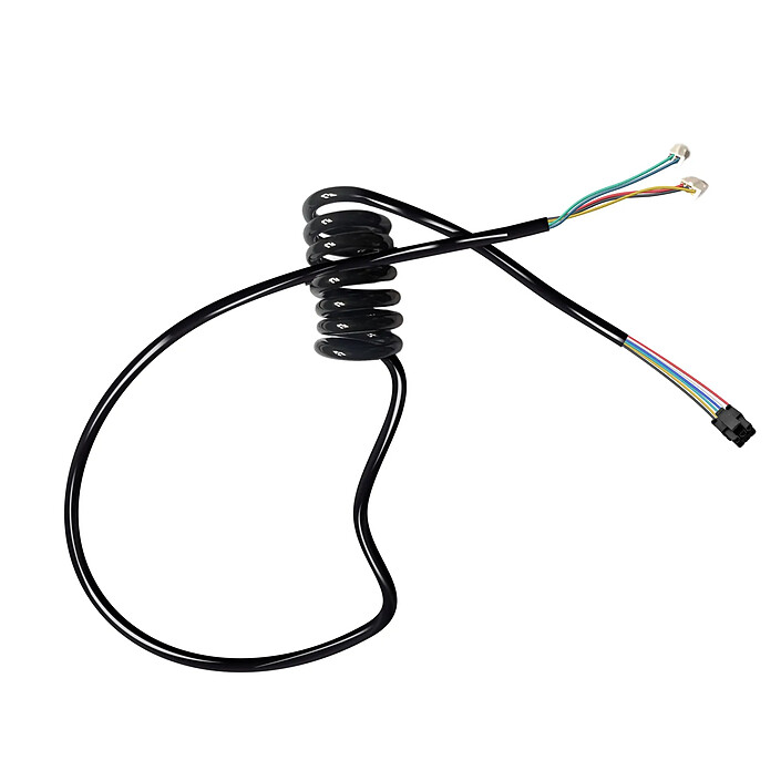 E-Twow Câble de Données pour Trottinette Prise Carrée 5 Broches Noir