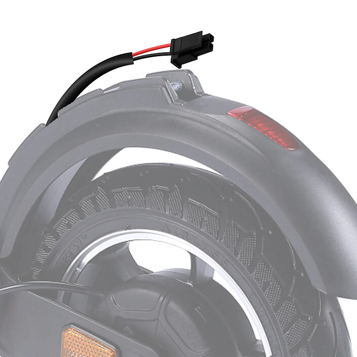 Acheter E-Twow Câble Liaison LED arrière au Contrôleur pour trottinette Original Noir