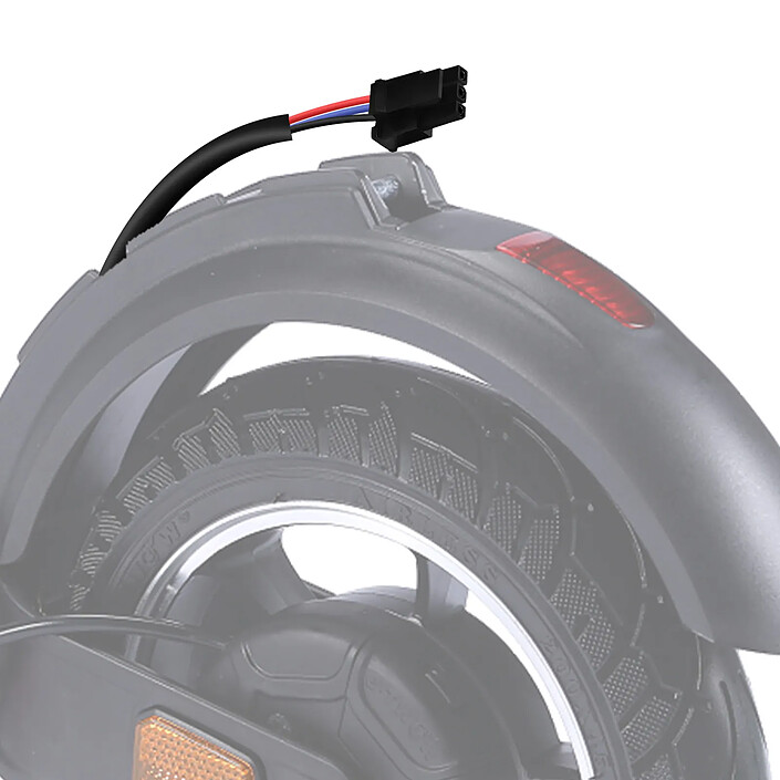 Acheter E-Twow Câble de connexion Original LED arrière au Contrôleur 3 broches Noir