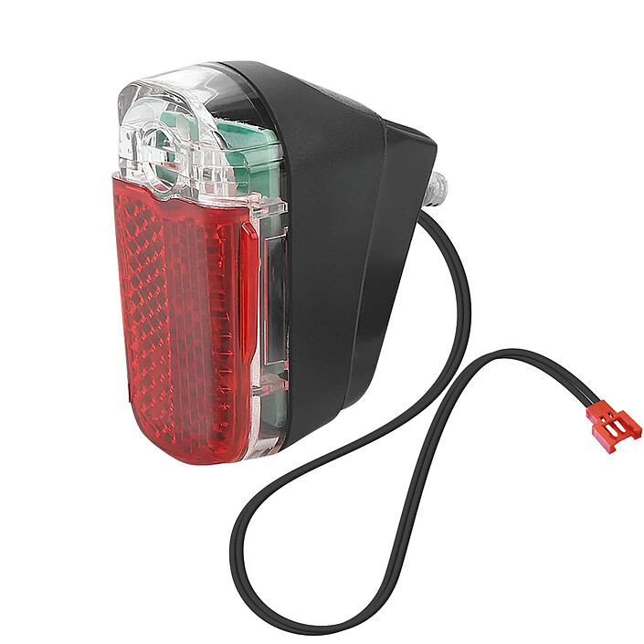 E-Twow Feu arrière pour Trottinette E-Twow GT SL et GT SE Noir / Rouge
