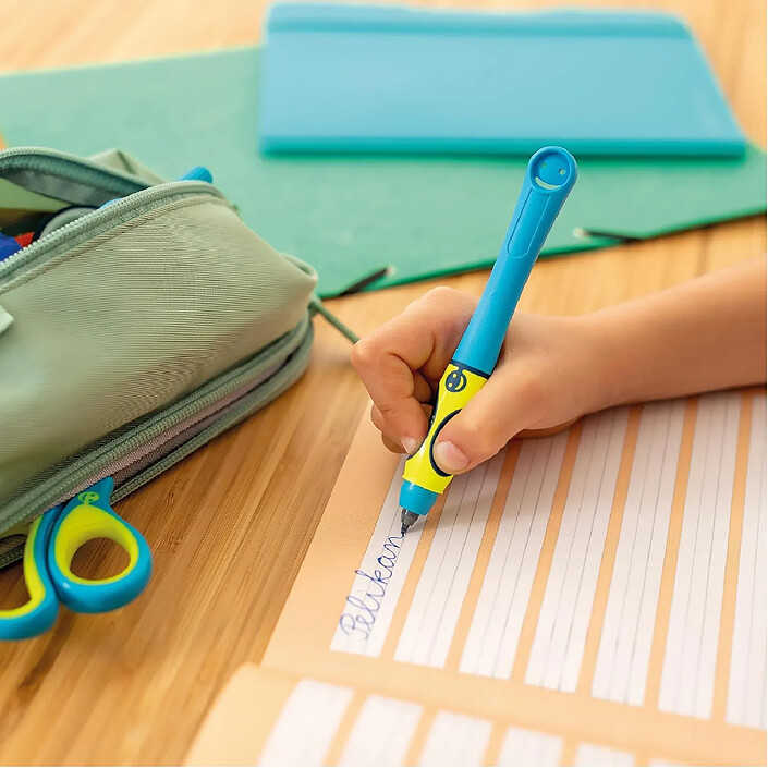 Avis PELIKAN Stylo roller Encre griffix pour Droitiers fresh blue