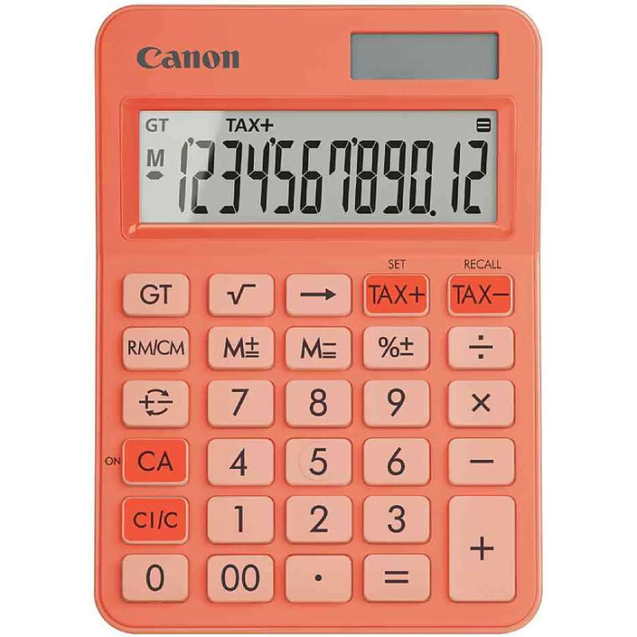 CANON calculatrice LS 125KB Orange 12 chiffres