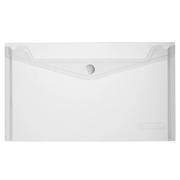 HERLITZ Lot de 6 Pochettes pour documents A5 PP blanc / transparent
