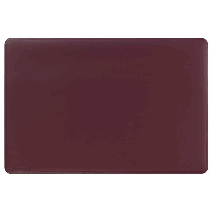 DURABLE Sous-main Antidérapant 650 x 520 mm Bord Rainuré Rouge