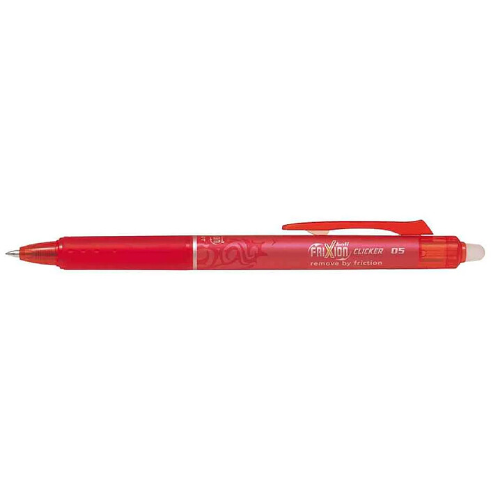 PILOT Stylo roller rétractable Frixion Ball Clicker pointe fine Rouge x 12
