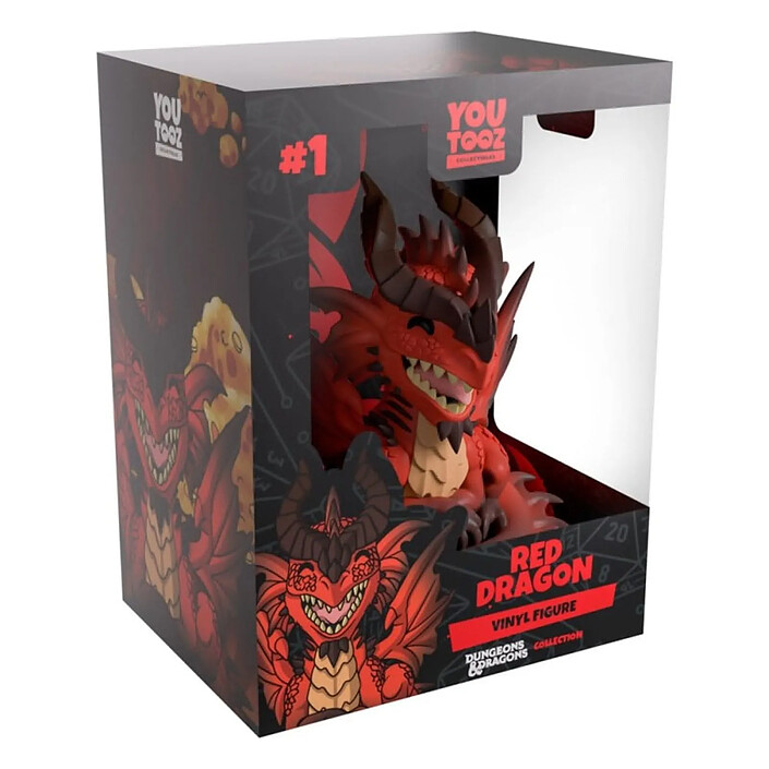 Dungeons & Dragons - Figurine Red Dragon 12 cm pas cher