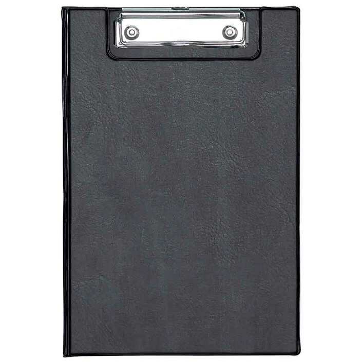 MAUL Porte-bloc à pince plastifié, A5, noir