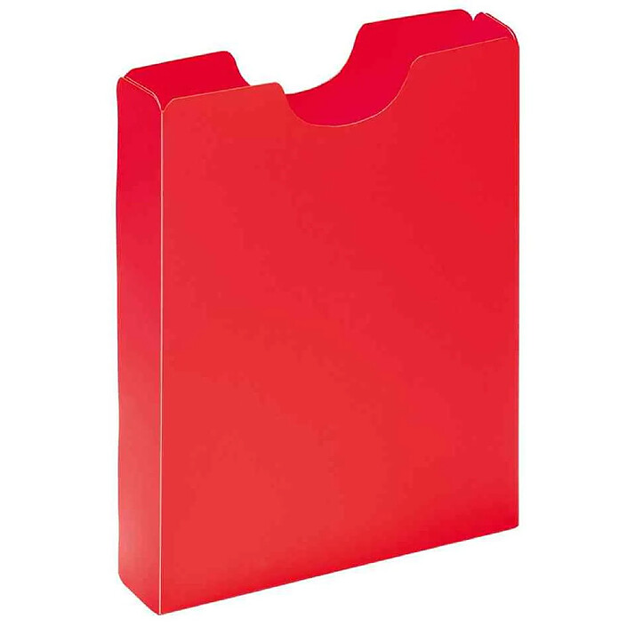 PAGNA Chemise de rangement A4, PP, rouge