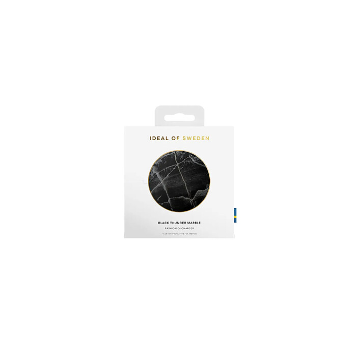 Avis IDEAL OF SWEDEN Chargeur Sans Fil Qi pour Smartphones/AirPods 10W Modèle Thunder Marble Noir