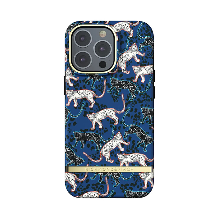 Richmond & Finch Coque pour iPhone 13 Pro Motif Léopard Revêtement Antibactérien Multicolore