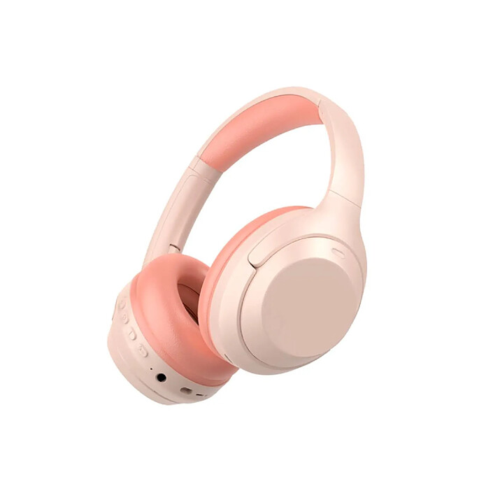 Avizar Casque Stéréo Bluetooth 5.0 Modèle Pharell Rose