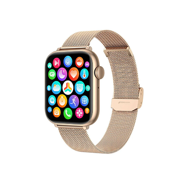 Avizar Montre Connectée avec 3 Bracelets Modèle Inspiria Rose