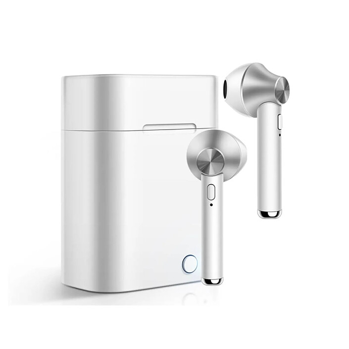 Avizar Écouteurs TWS Bluetooth 5.0 Modèle Jeez Argent