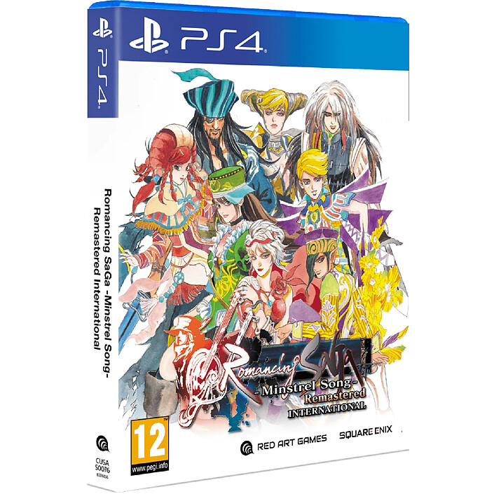Romancing SaGa Minstrel Song Remastered International PS4
