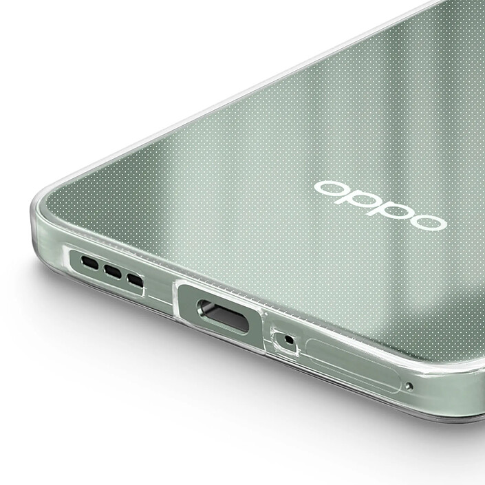 Coque Silicone Renforcée Transparente Pour Oppo Reno Z - Protection Anti-choc, Neuf Sous Blister