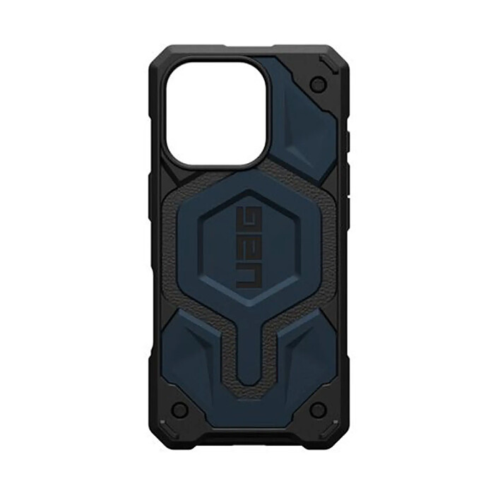 UAG Coque pour iPhone 16 Pro MagSafe Antibactérienne Collection Monarch Pro Bleu